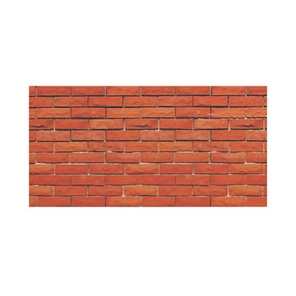 トレード 年間タイトルポップ ビニール幕 レンガ(写真) 600mm×50m巻 PA8-0126 6300053454 1巻...