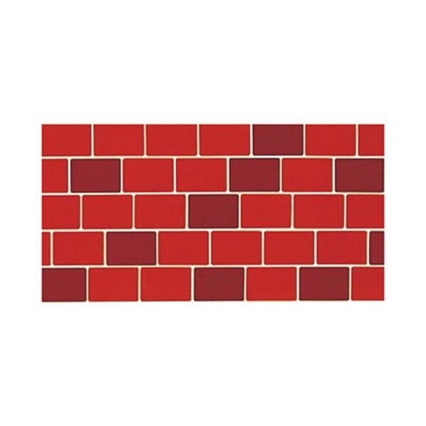 トレード 年間タイトルポップ ビニール幕 レンガノイラスト 600mm×50m巻 PA8-0011 6300053457 1巻...