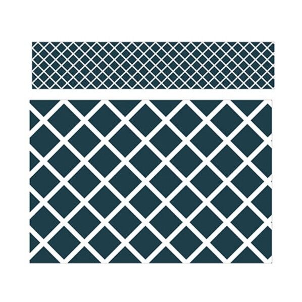 トレード 年間タイトルポップ ビニール幕 格子柄 600mm×50m巻 PA8-0861 6300053460 1巻...