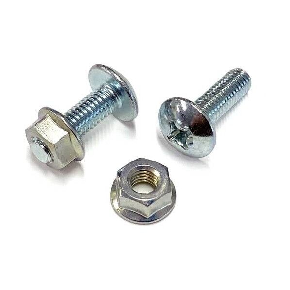  アルミ柄替刃式伸縮レーキ用 金属板用ボルト･ナット2本組 ASR600SB 1個...