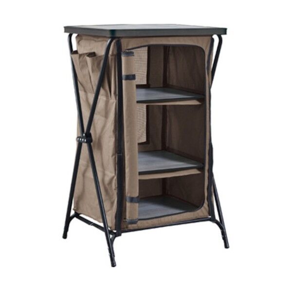 フォールディングキャビネット3D ブラウン OLC-627BR ブラウン 6300052203 1台...