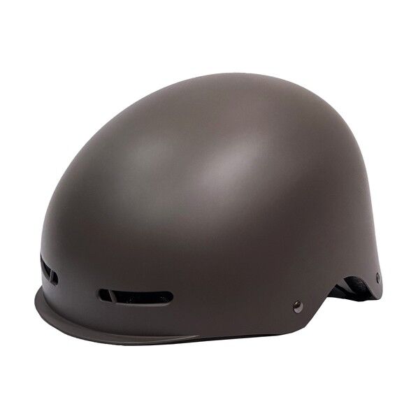 サイクル&ワークヘルメット ダークブラウン