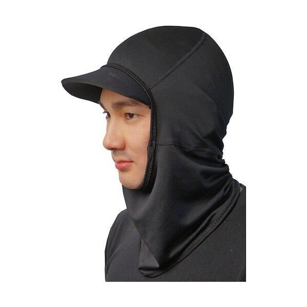 4711 バラクラバ バイザー付き クロ