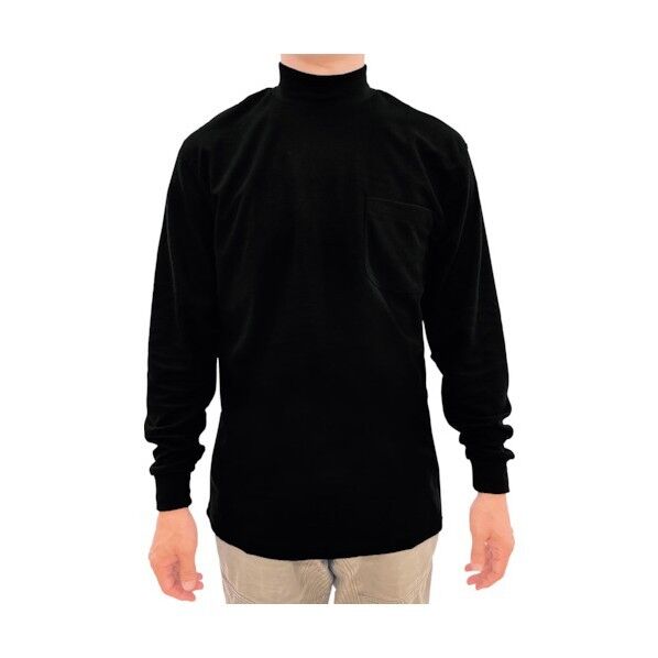 カノコナガソデハイネック ブラック 3L 22501 BK 3L 1枚