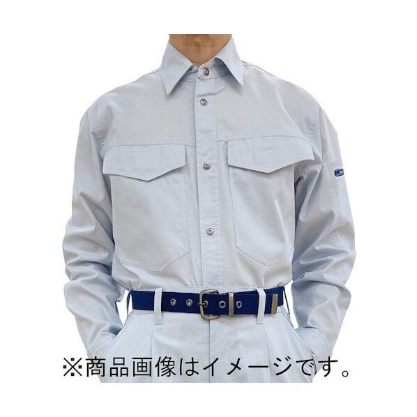 5431 CVC綿混長袖シャツ アースグリーン3L 5431 EG 3L 1枚