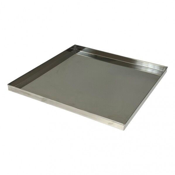 ステンレス大型バット(取手無) 550×550×30mm 4-2999-01 1個