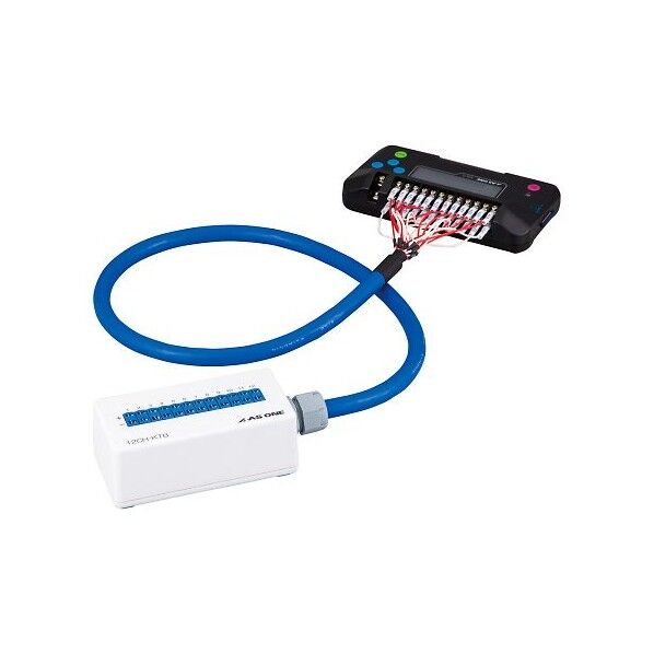 K熱電対 変換・中継BOX(12CH) 12CH-KTB 約130×65×52mm 4-1733-01 1台