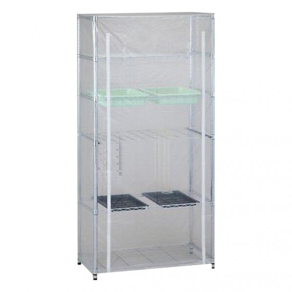 器具乾燥ラック(バスケット・カーテン付) 本体セット