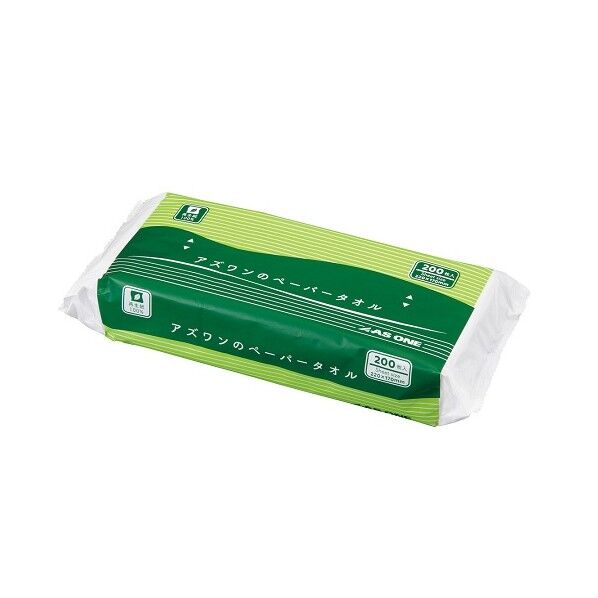 アズワンのペーパータオル(小判) 7-829-01 200枚