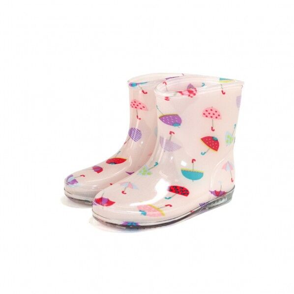 キッズレイン 14 かさピンク