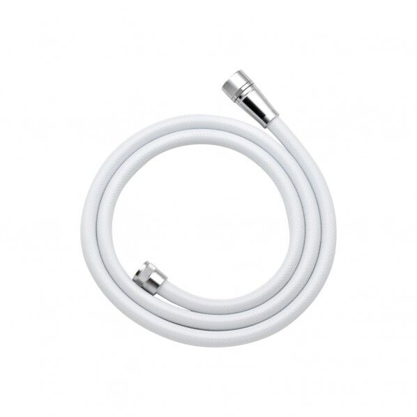 これカモ シャワーホース 取替用 1.6m(スムーズアダプター付 回りやすい ) ホワイト GA-FF026 1点