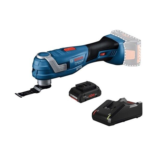 ボッシュ コードレスマルチツール 18V バッテリー充電器セット GMF18V-34H4SET 1S...