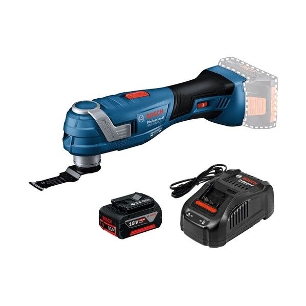 ボッシュ コードレスマルチツール 18V バッテリー充電器セット GMF18V-40H4SET 1S...