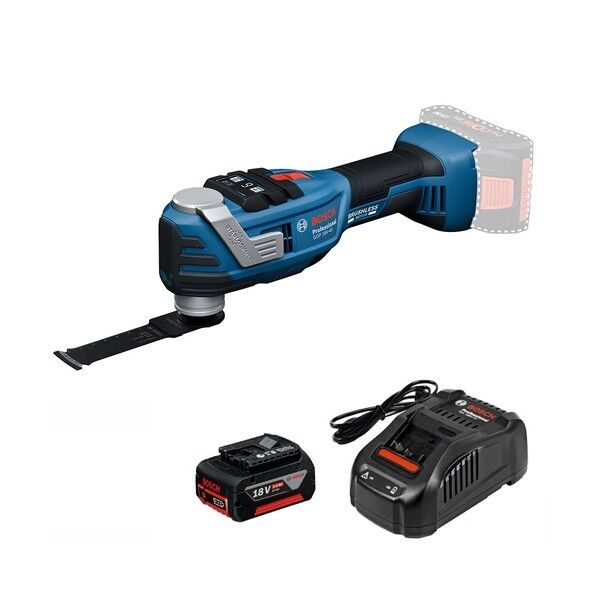 ボッシュ 18Vコードレスマルチツール+バッテリー充電器セット GMF18V-40HSET...