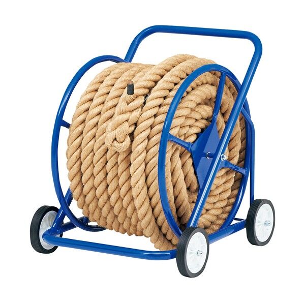 綱引きロープ巻取器