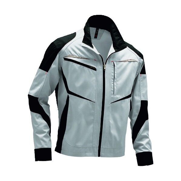 ブルゾン ライトシルバー×ブラックSサイズ EBA206-61-S 1点