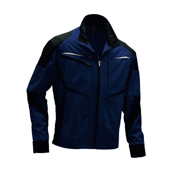 ブルゾン ダークネイビー×ブラックSサイズ EBA206-56-S 1点