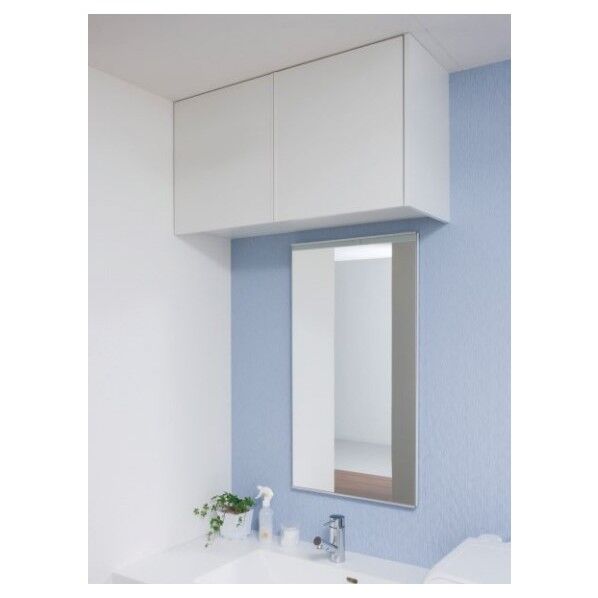 南海プライウッド トイレ上部収納エンドパネル 15*317*474 クリアホワイト JSEP-CW 1セット