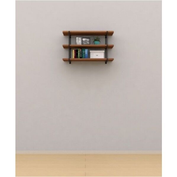 飾り棚 ステンラダー棚受 棚板 3段 3尺 イブランバー