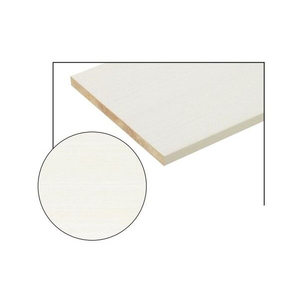 棚収納パーツ グレインランバー 1面エッジテープ貼り