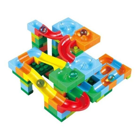 カラフルころころ迷路ブロックスーパー DX(123ピース)