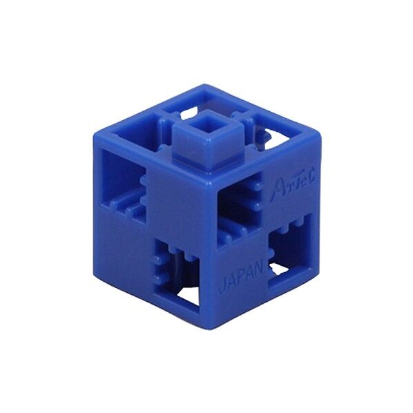 アーテック ブロック 基本四角 ブロック基本四角:W20×H20×D20mm 青 77738 24ヶ組