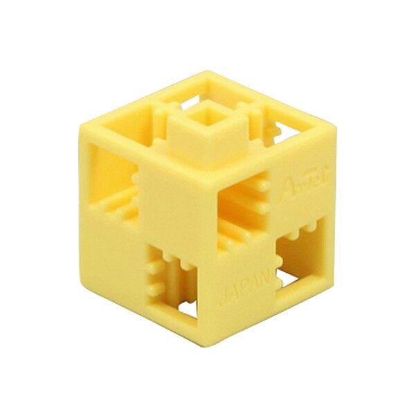 アーテック ブロック 基本四角 ブロック基本四角:W20×H20×D20mm 黄 77741 24ヶ組