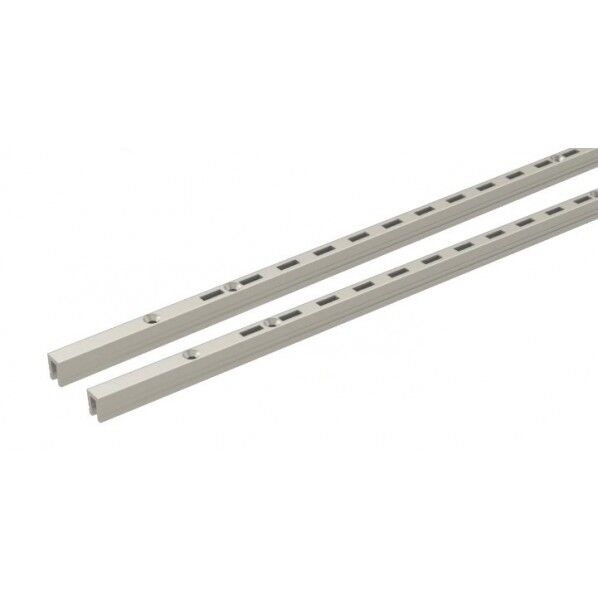 南海プライウッド 棚収納パーツ アームハング棚柱SS(2本入) 高さ600mm SSシルバー SS-H06S-2 2本