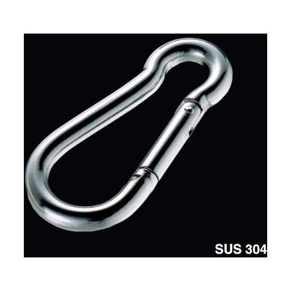カラビナフック ステンレス 6mm