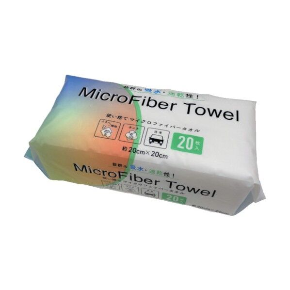 使い捨てマイクロファイバークロス
