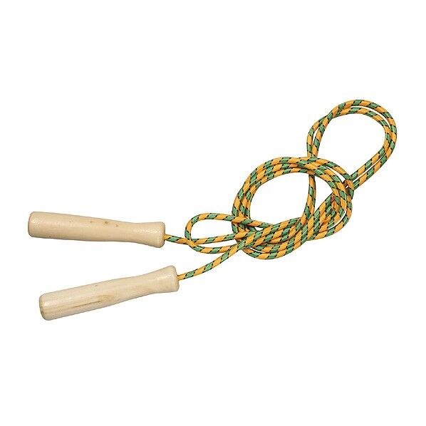 木柄カラーなわとびオレンジ 1365 1