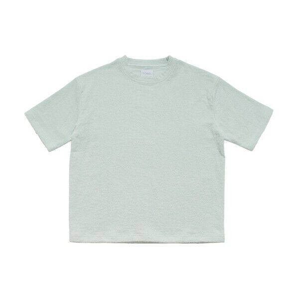 グリーンクロス omote pile T-shirt Mサイズ ライトブルー 6300030460 1枚