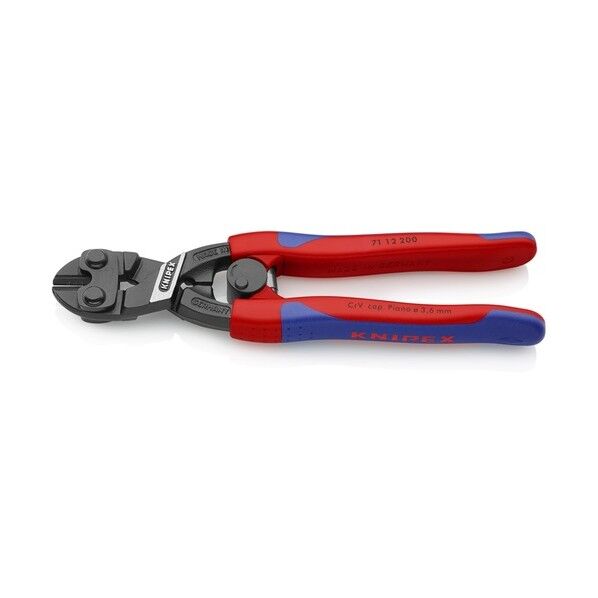 KNIPEX200mmミニクリッパースプリング付 395g 7112-200