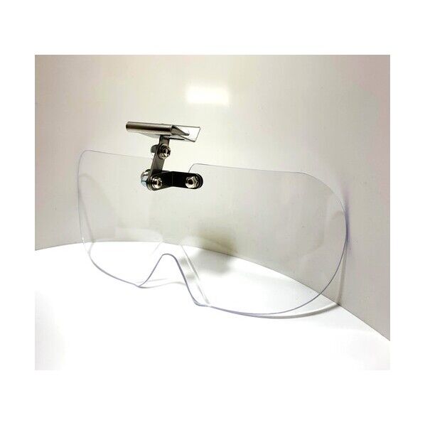 トーアボージン 小サイズフロント形保護めがね(ひさし有りヘルメット) 384 384L 1個...