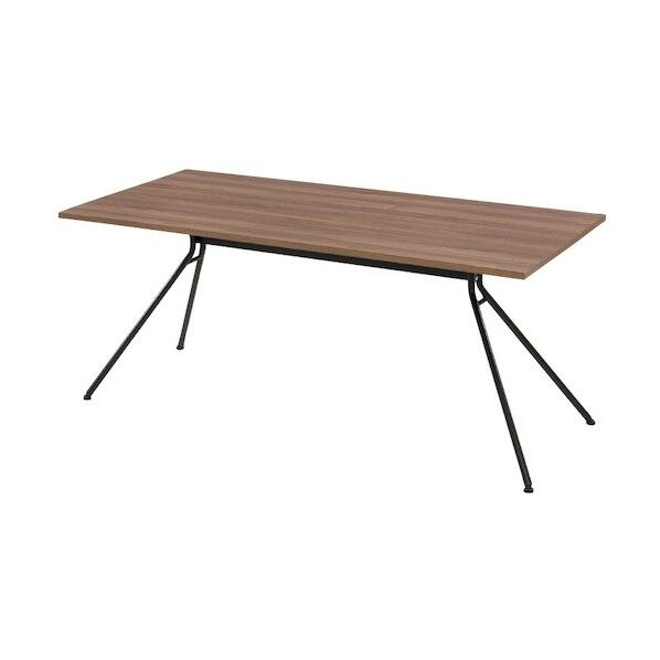 パイプ脚テーブル CTY-1875K-ライトブラウン