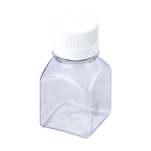 角型培地瓶(PETG製･滅菌済) 125mL 24本 2019-0125 2枚