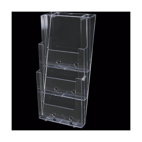 カタログホルダー 3W230 A4縦3段 壁掛