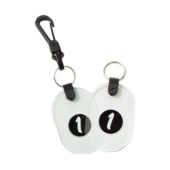 ツインチケット 1～10 透明 59222CLR 10セット