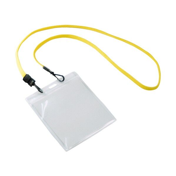 NEWフックストラップ名札2 イエロー 31277YLW 1点...