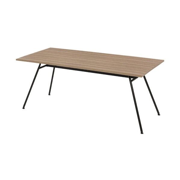 パイプ脚テーブル CTU-1875K-ライトブラウン