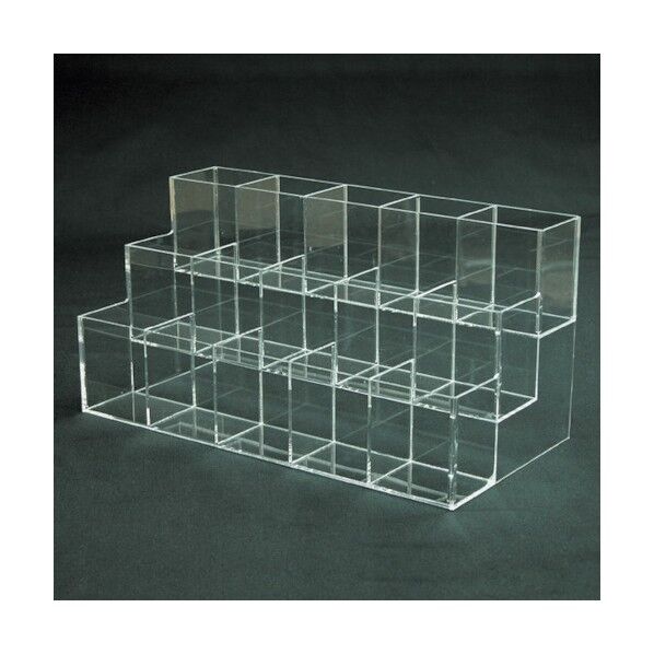 アクリル3段5列ケ-ス