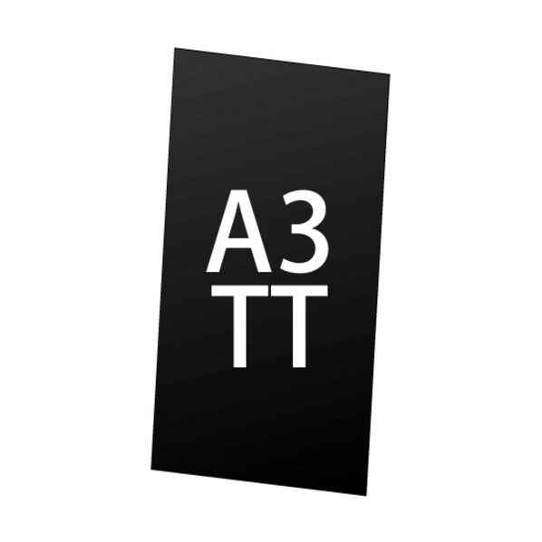 VASK用アルミ複合板（黒）3MM厚 A3縦縦