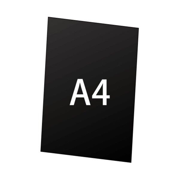 VASK用アルミ複合板(黒)3MM厚 A4