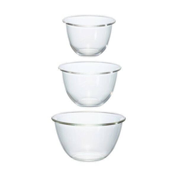 耐熱ガラス製ボウル 3個セット MXPN-3704 1個