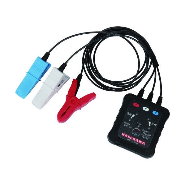 低圧相回転計 同相・異相チェック機能付