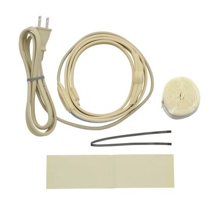 これカモ 凍結防止ヒーター 0.5m サーモスタットつき (給水管の凍結防止 金属管用) GA-KE009 1