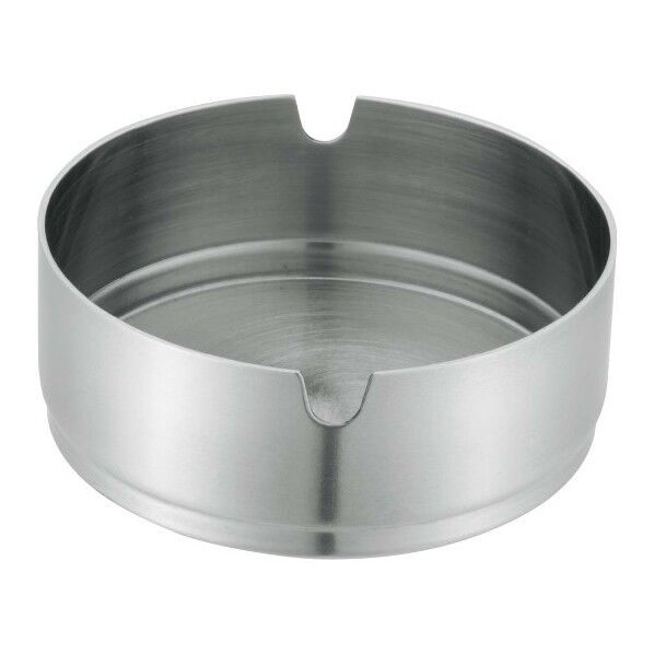 UK ステンレス スタック灰皿 レスト付 8221900 8cm 63-7209-68 1点