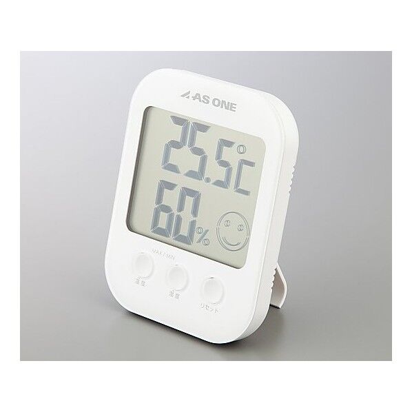 温湿度計 白 校正証明書付 A-230-W 1-1752-01-20 1点