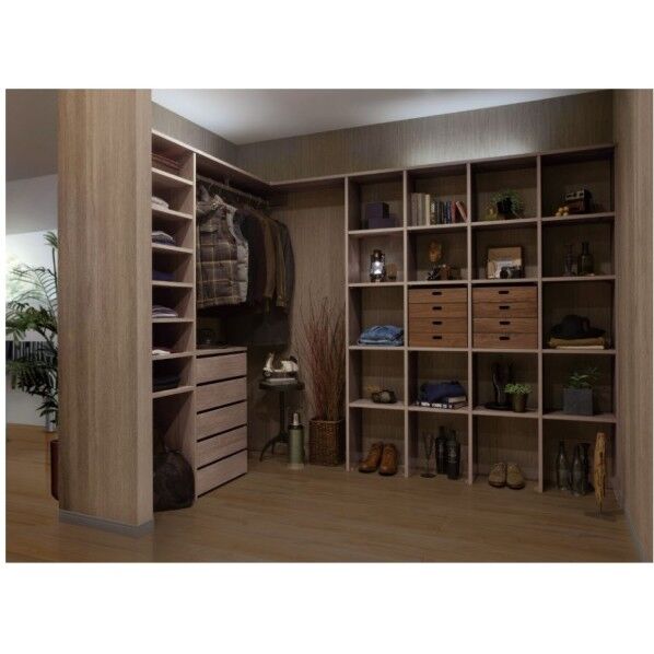 クローゼットシステム収納 ウォールゼット ノエル3 L型 Aセット