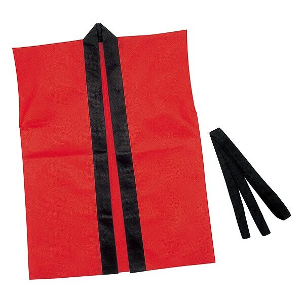 カラー不織布ハッピ袖なし子供用